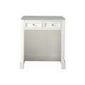 James Martin Vanities De Soto 30in Countertop Unit, Bright White w/ 3 CM Eternal Serena Quartz Top 825-CU30-BW-3ESR